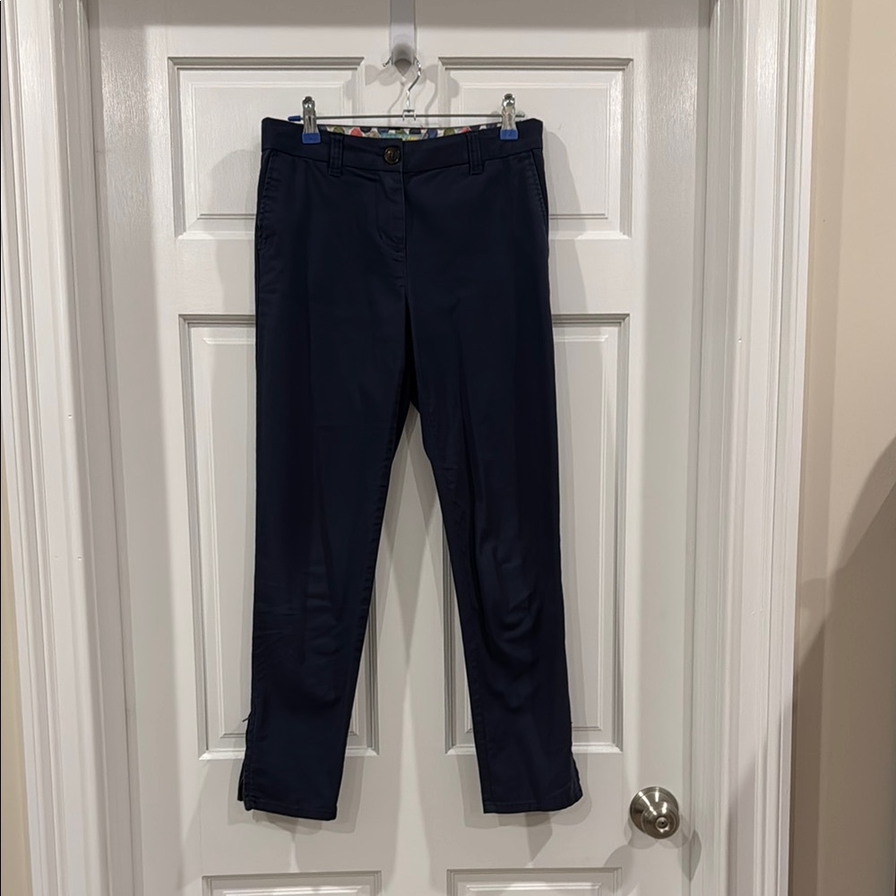 Boden Blue Straight Leg Pants